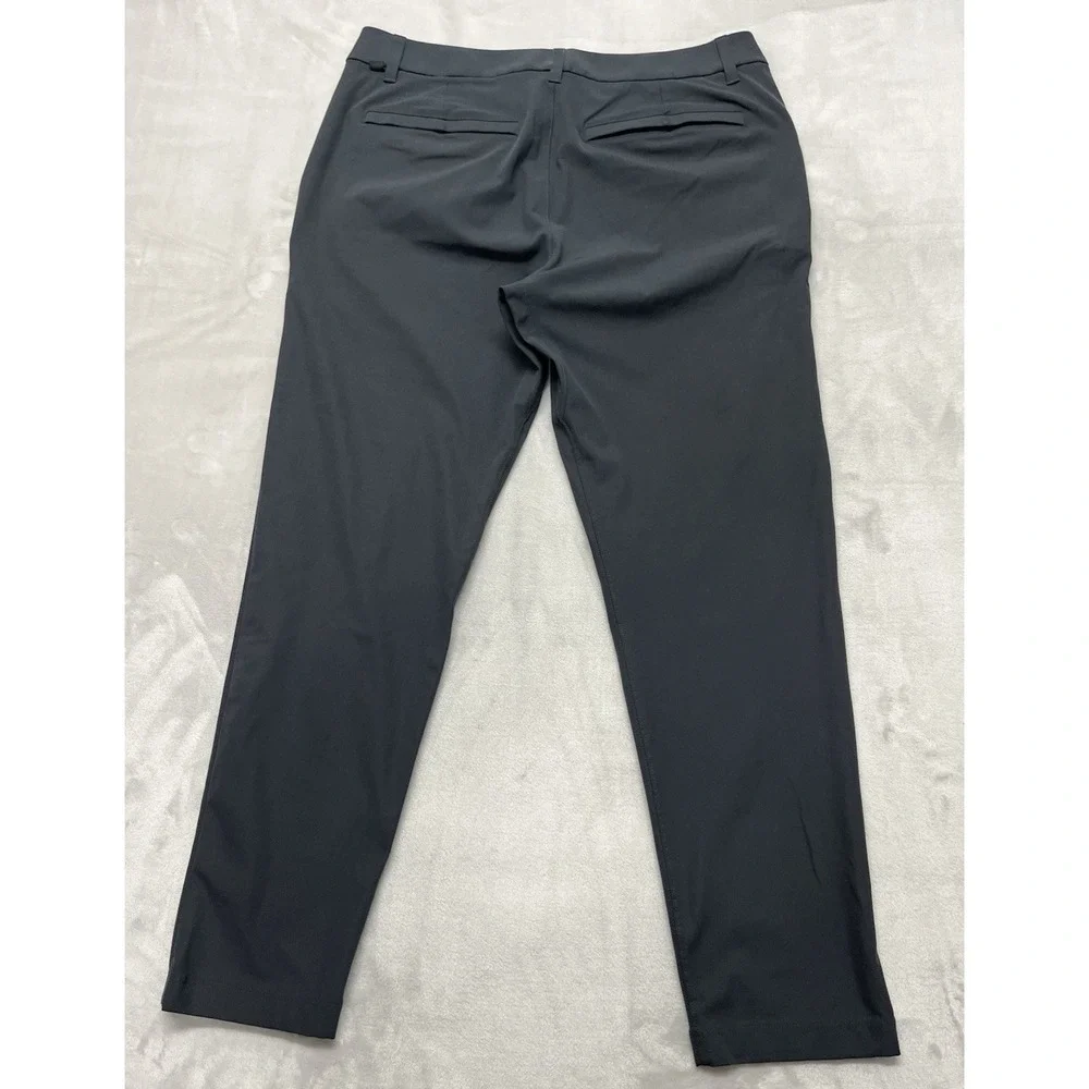 Lululemon ABC 5 Pockets Pant Men 34 Gray Slim Fit Warpstreme Wrinkle Resistant